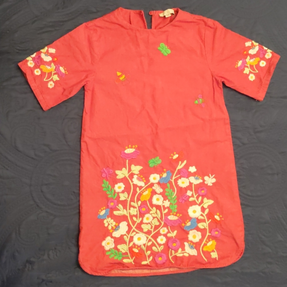 Stella Mccartney girls embroidered dress